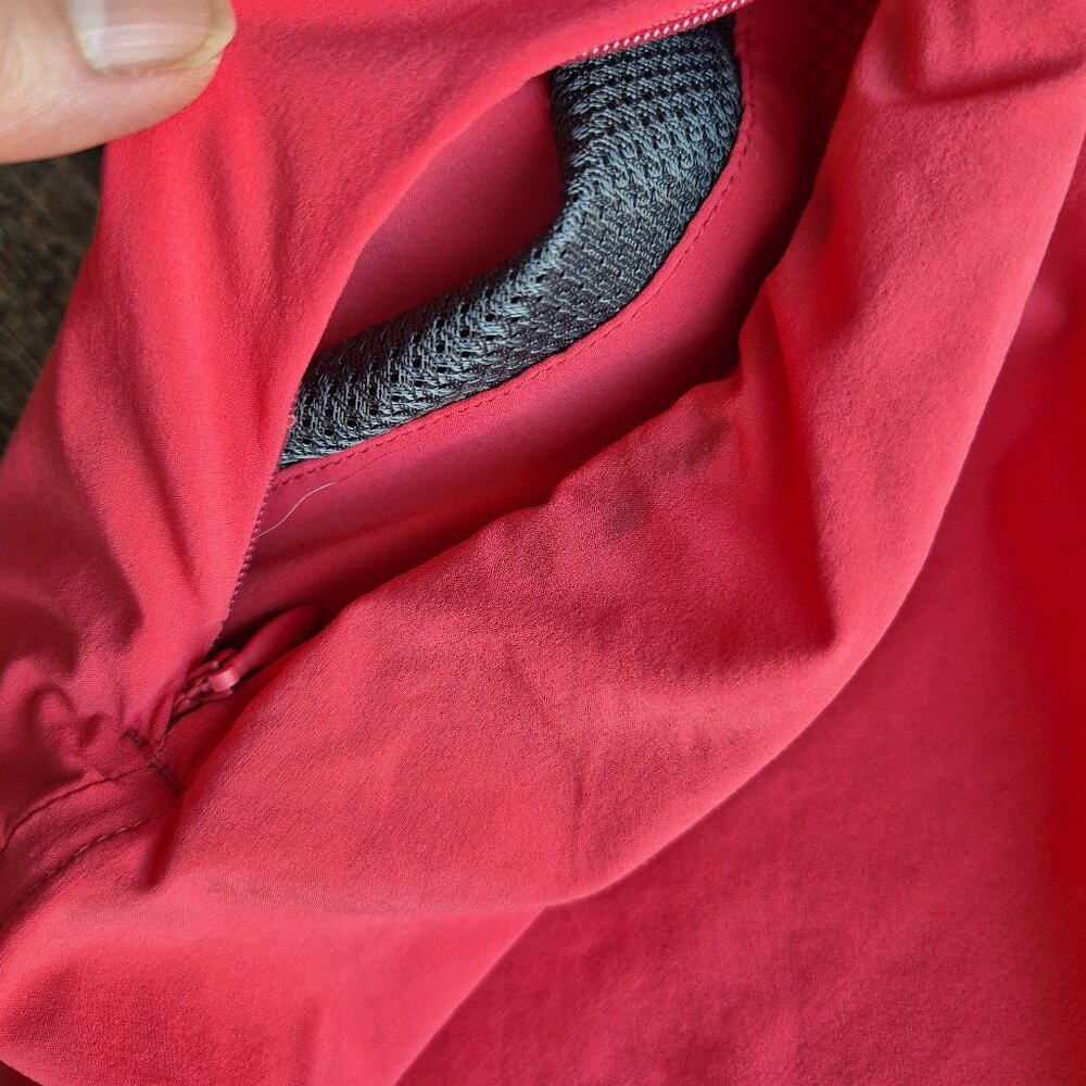 Outdoor Research Astroman UPF 30 Sun Shirt Short Sleeve Pocket Red - Picture 10 of 15